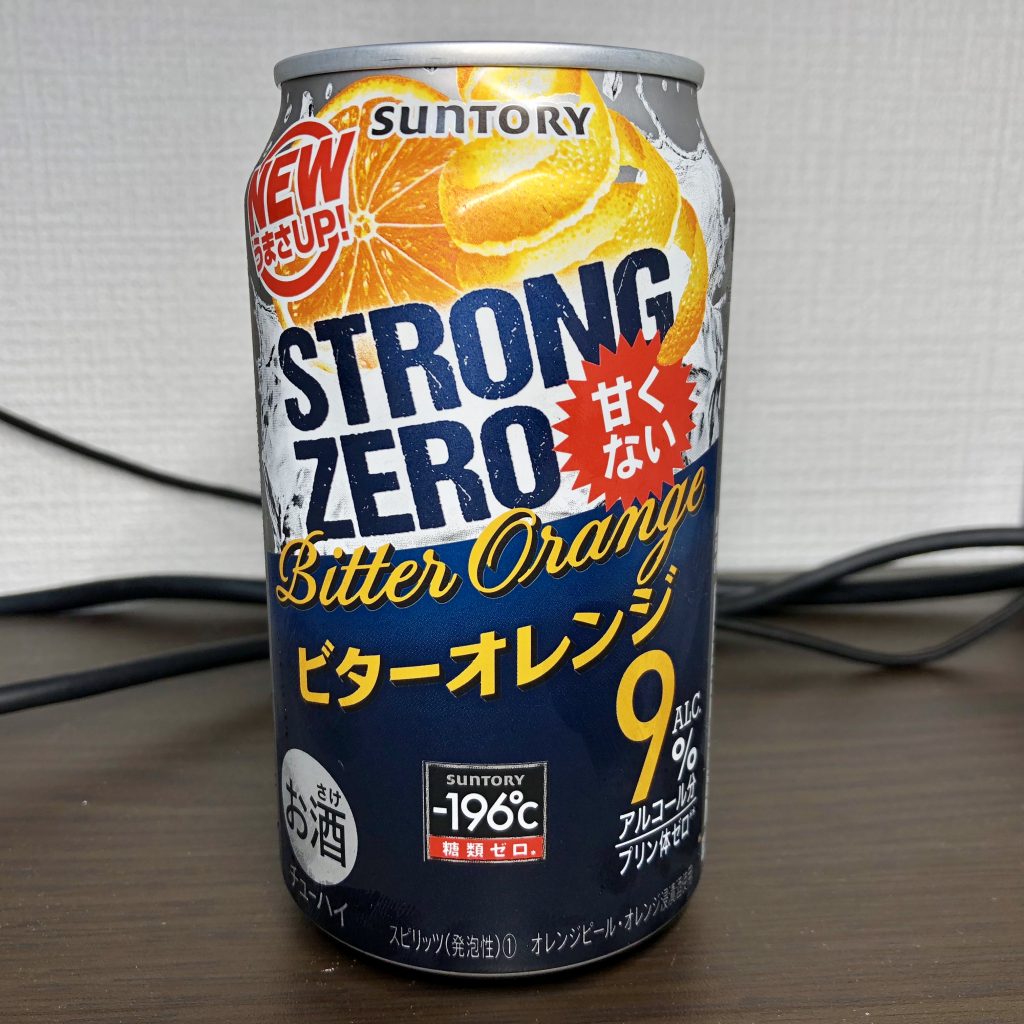 Suntory Strong Zero Bitter Orange 9%